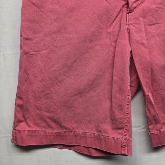 Polo by Ralph Lauren Rose Red Flat-Front Chino Shorts - Picture 2 of 10